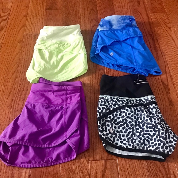 lululemon athletica Pants - Size 2 Lululemon Speed Shorts lululemon athletica Pants - Size 2 Lululemon Speed Shorts